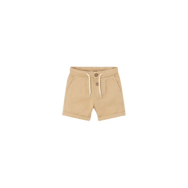 Linen Relaxed Shorts || Cookie