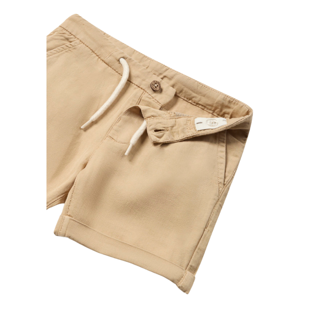 Linen Relaxed Shorts || Cookie