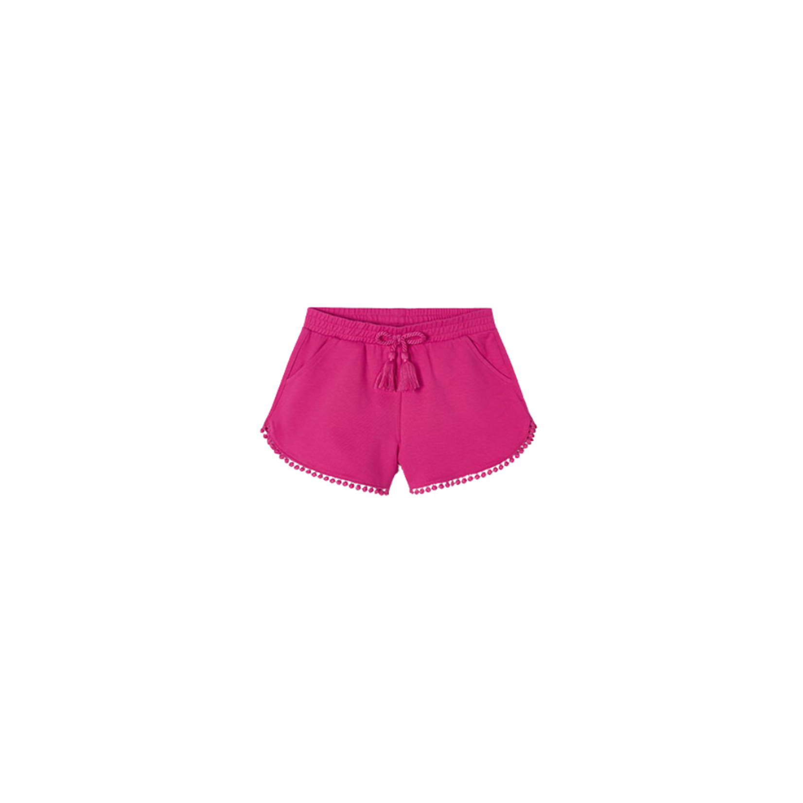 Chenille Shorts || Fuchsia