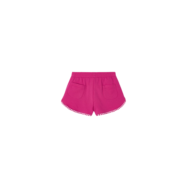 Chenille Shorts || Fuchsia