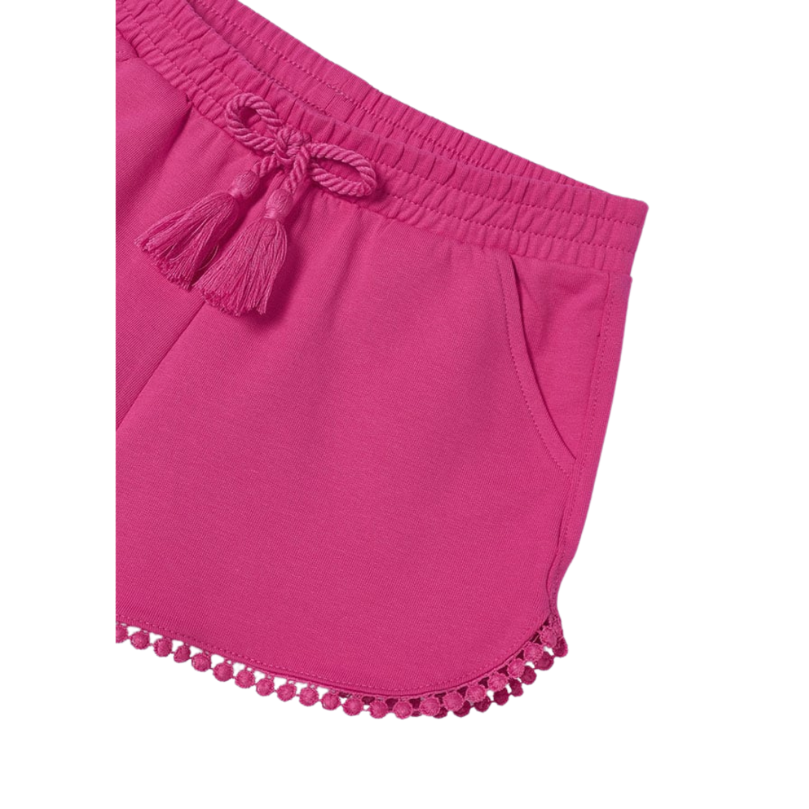 Chenille Shorts || Fuchsia