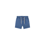 Linen Relaxed Shorts || Indigo