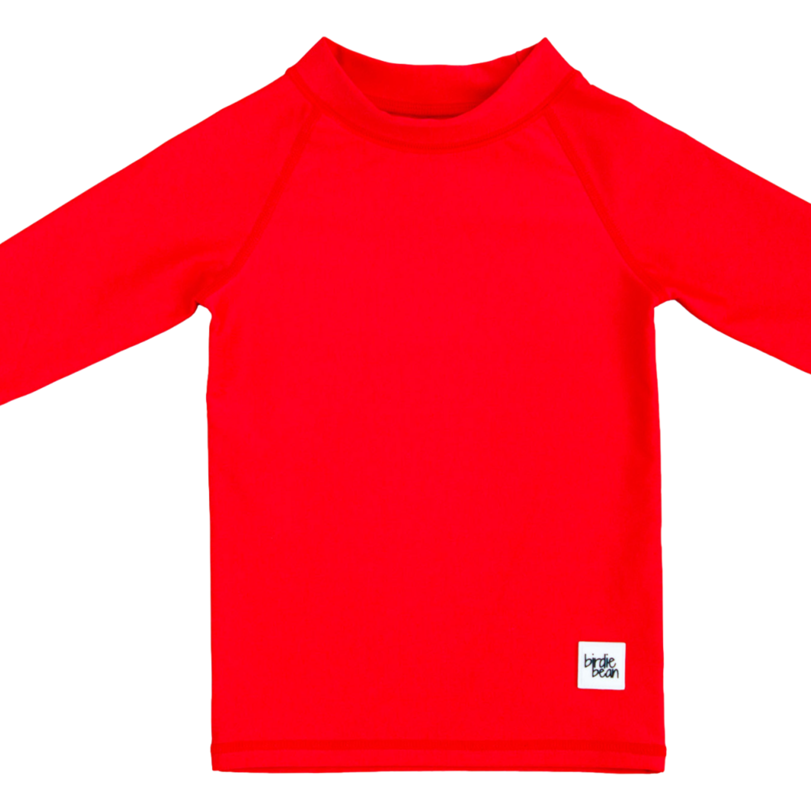 Birdie Bean Rash Guard - Crimson