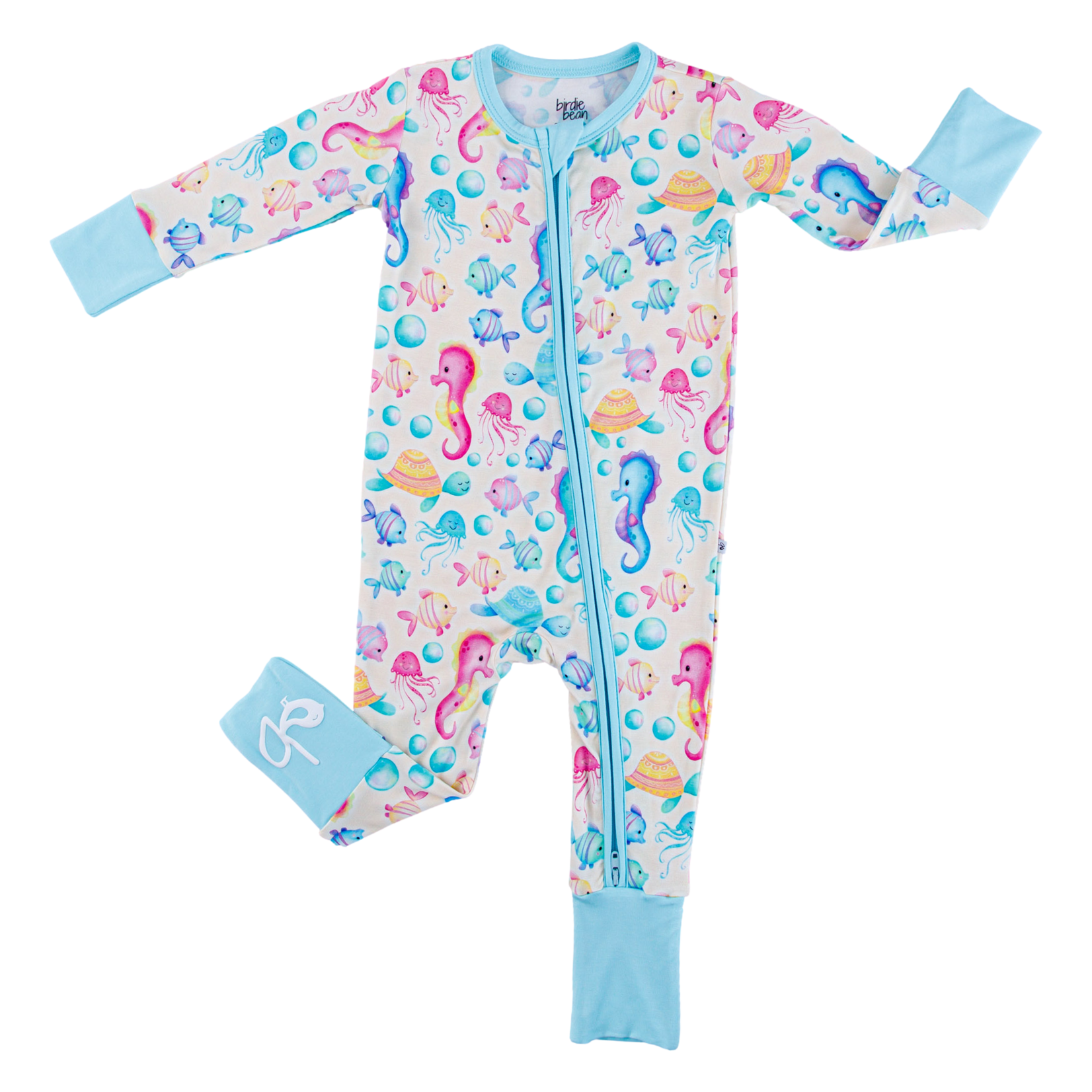 Birdie Bean Convertible Romper - Coral