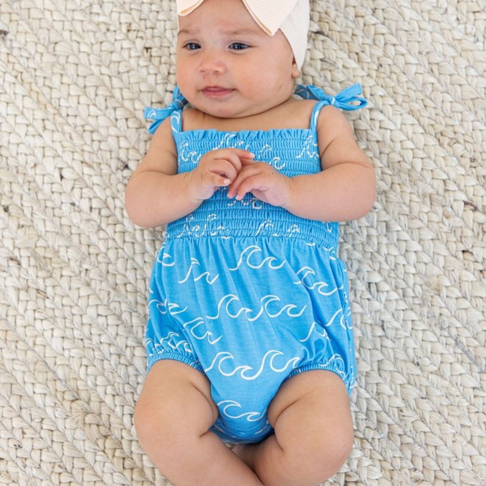 Birdie Bean Cove Smocked Birdie Bubble