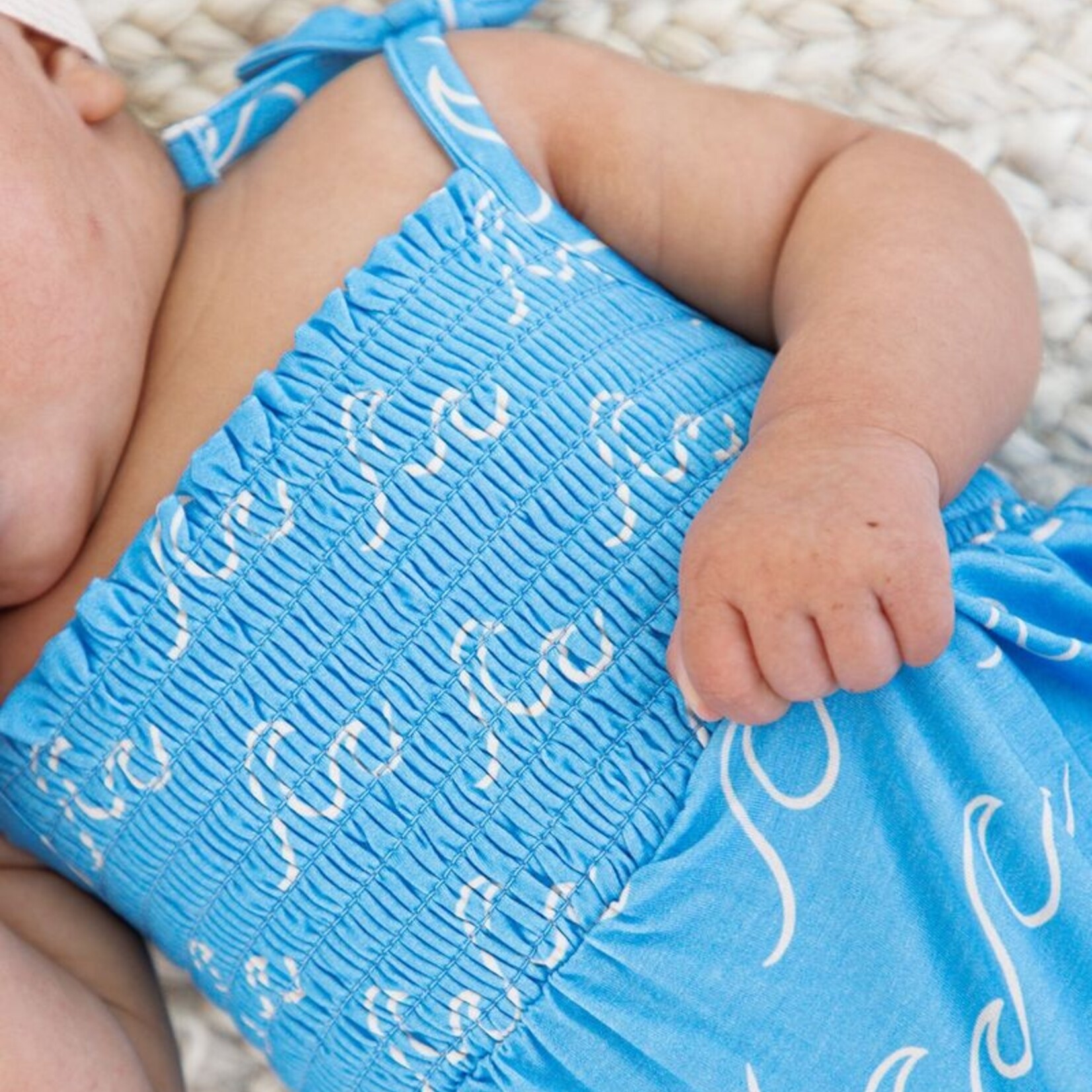 Birdie Bean Cove Smocked Birdie Bubble
