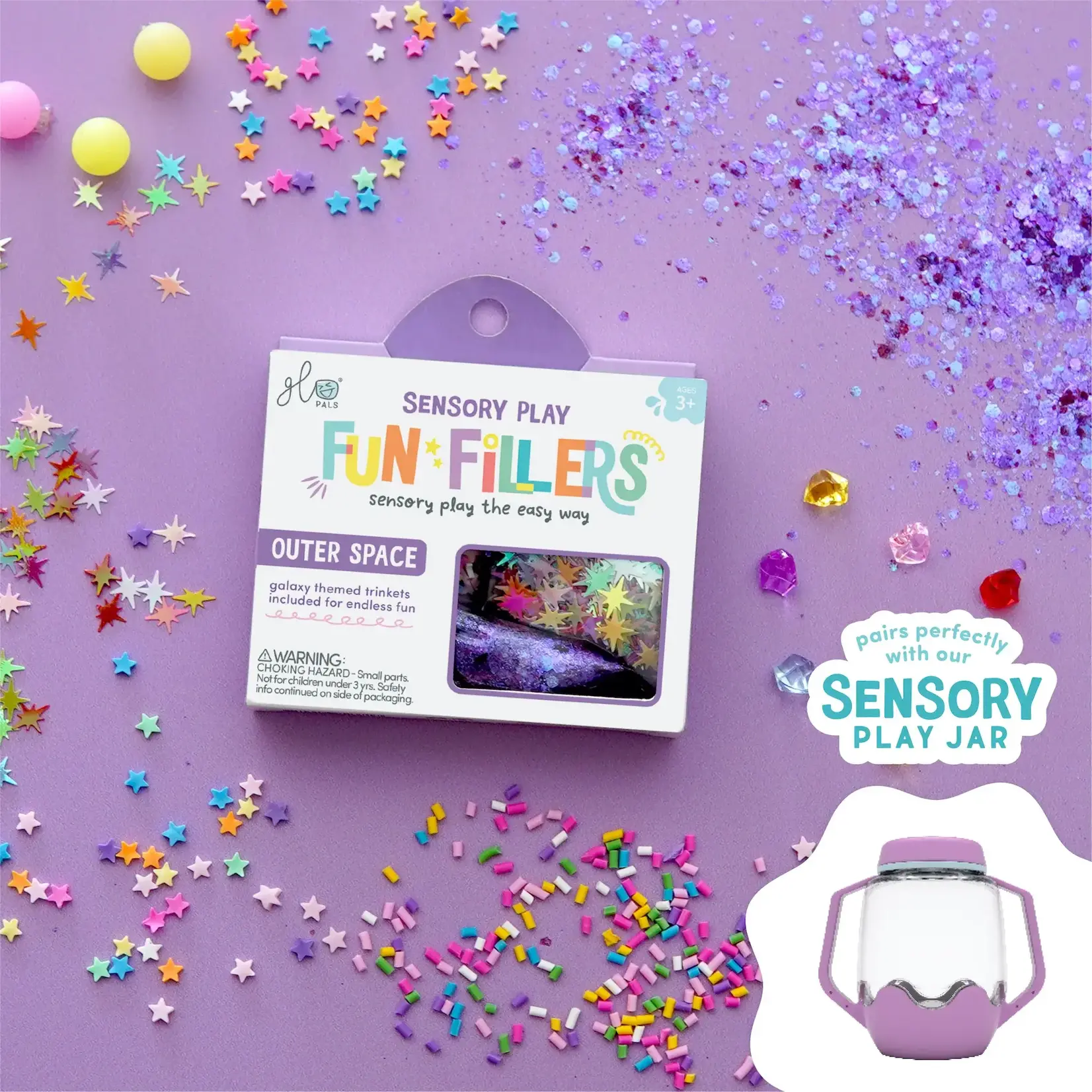 GloPals Sensory Play Fun Fillers - Outer Space