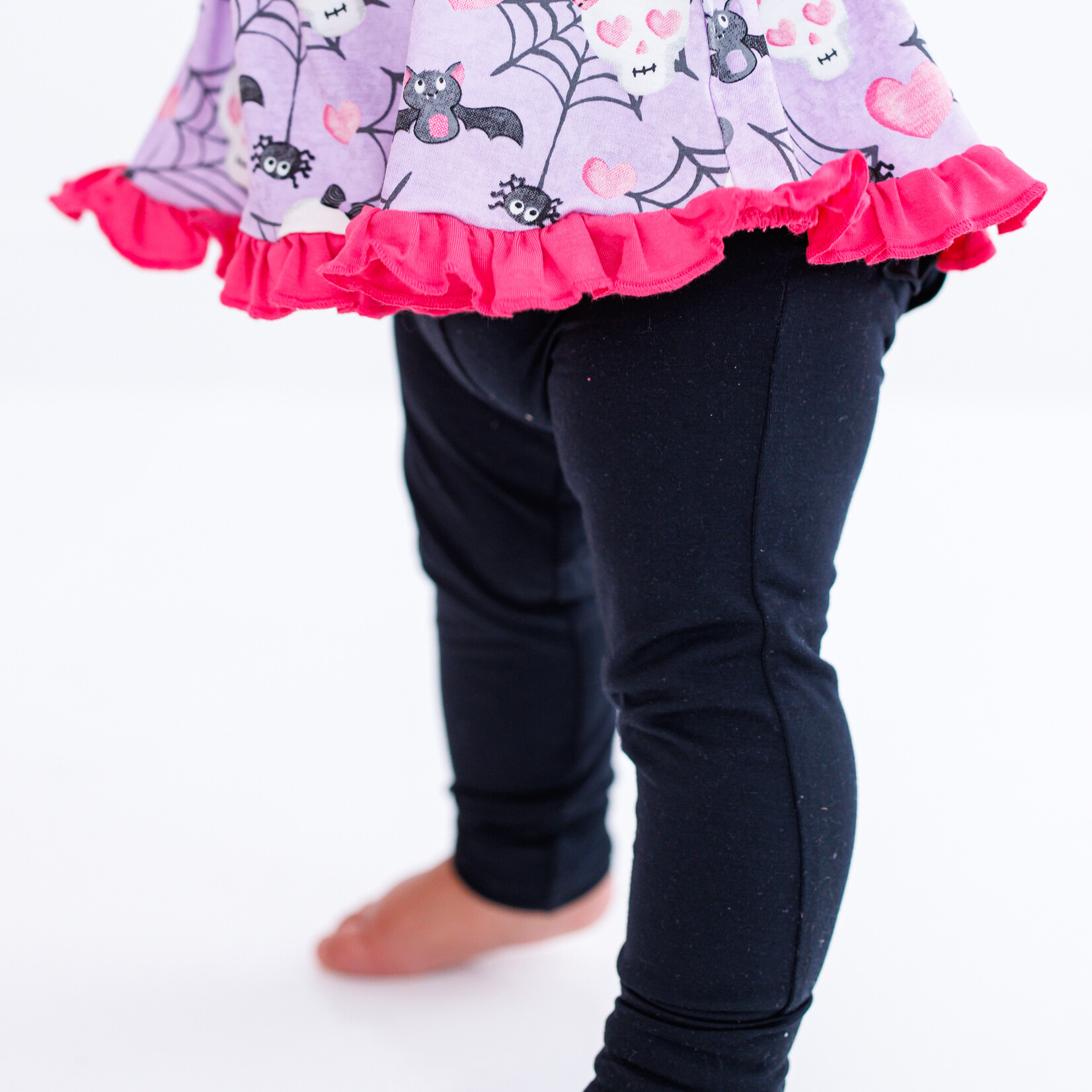 Birdie Bean carrie glow-in-the-dark peplum set: INFANT