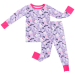 Birdie Bean carrie 2-piece glow-in-the-dark pajamas: LONG