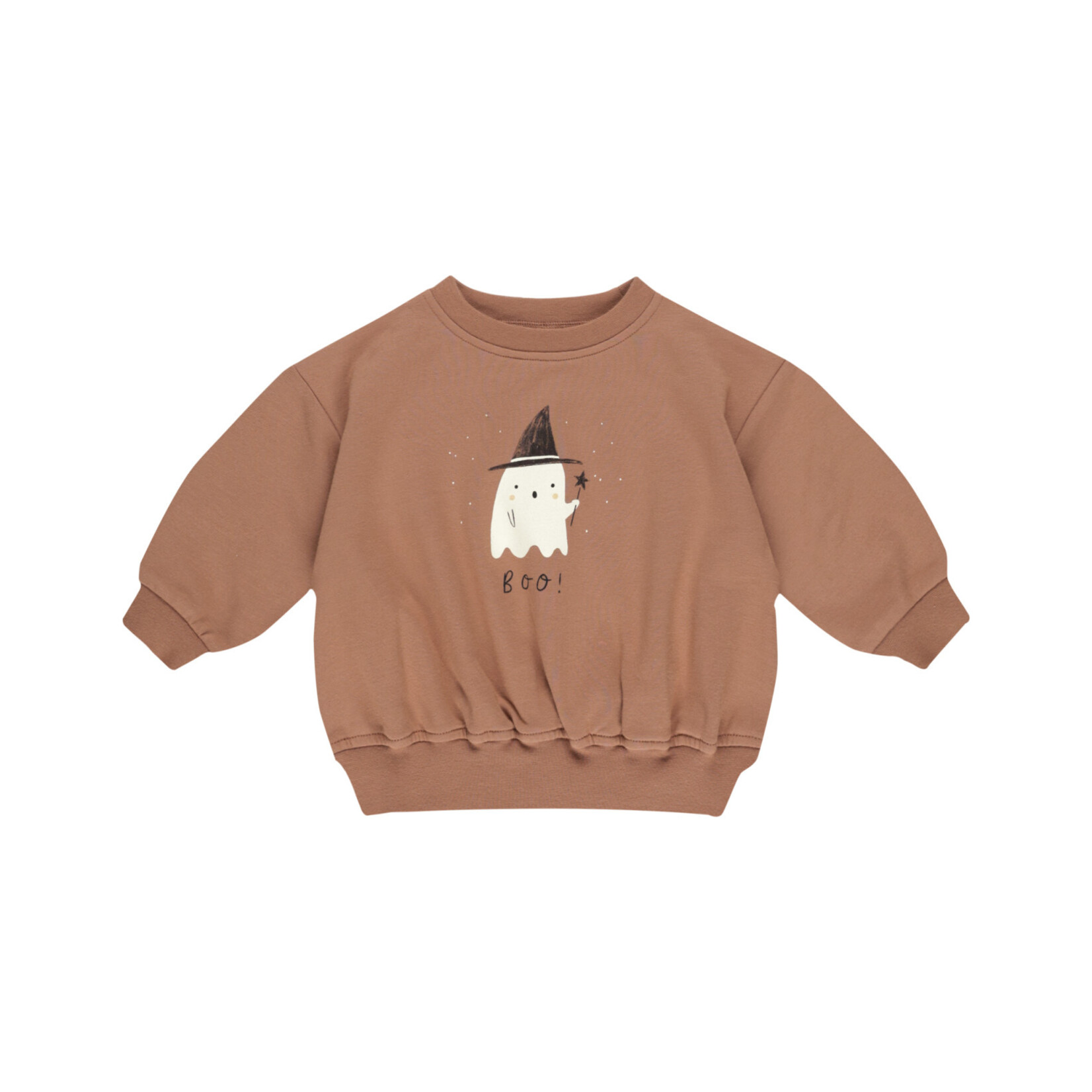 Relaxed Fleece Sweatshirt + Pant Set || Boo