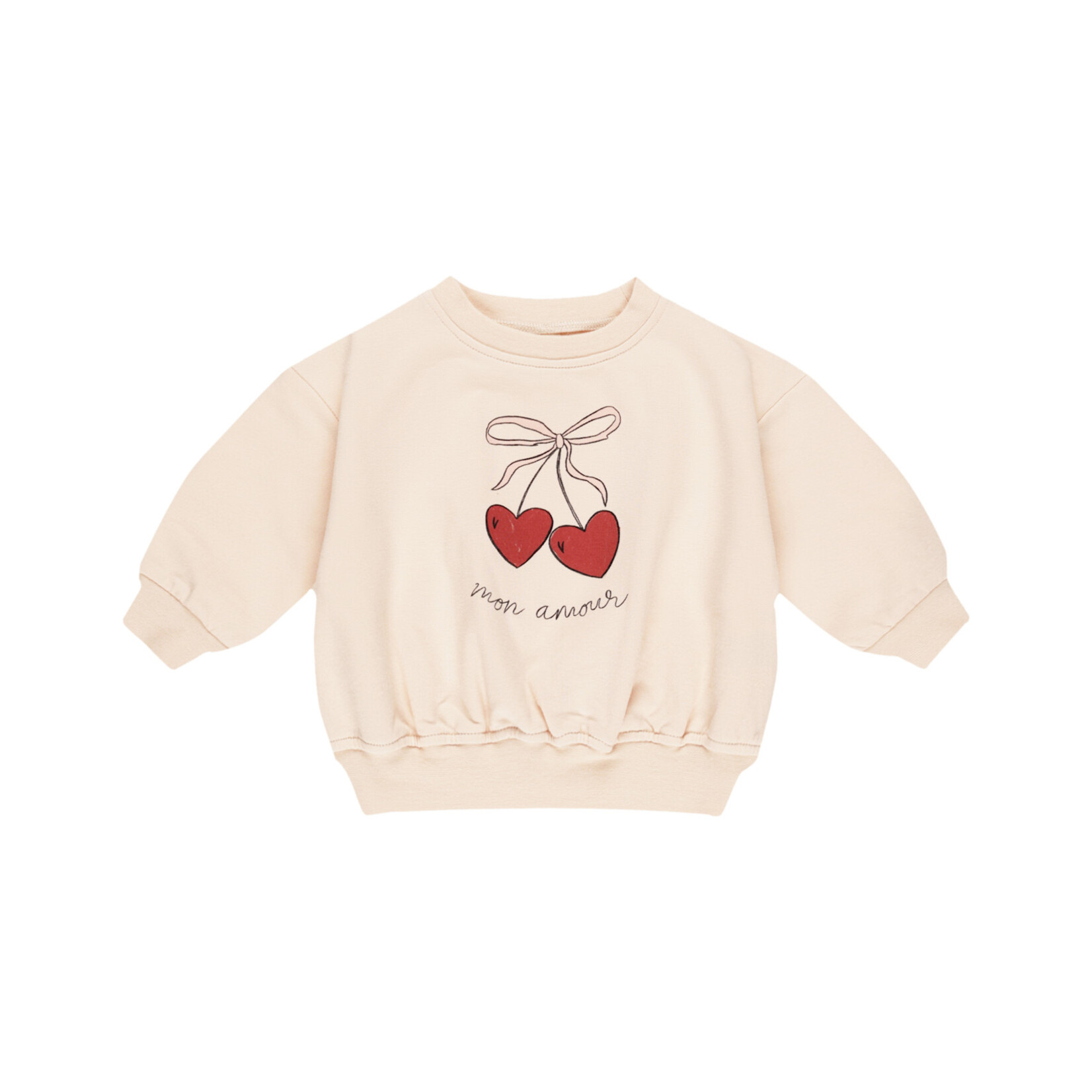 Relaxed Fleece Sweatshirt + Sweatpant Set|| Mon Amor
