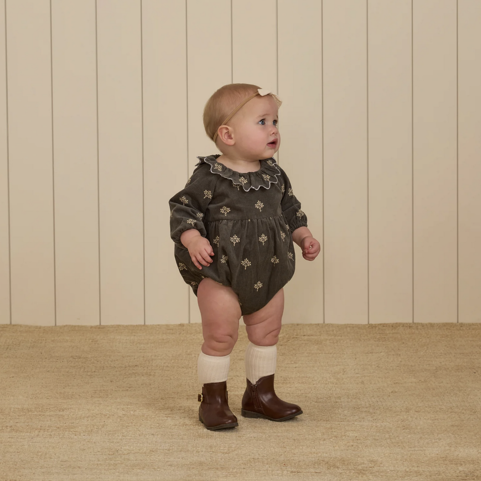 Rylee + Cru Freya Romper || Forest Floral