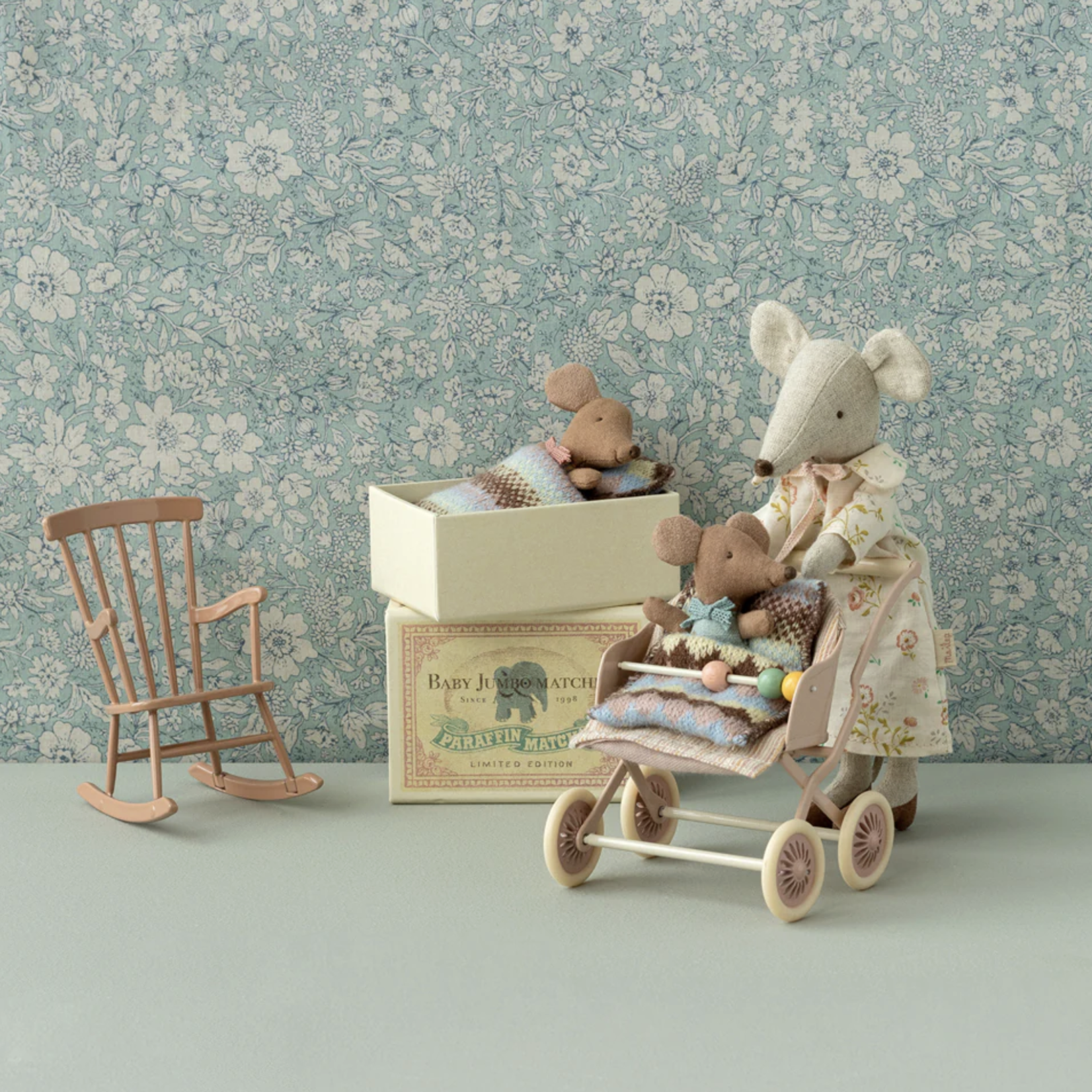 Rocking chair, Mouse - Dark powder 11-4112-00