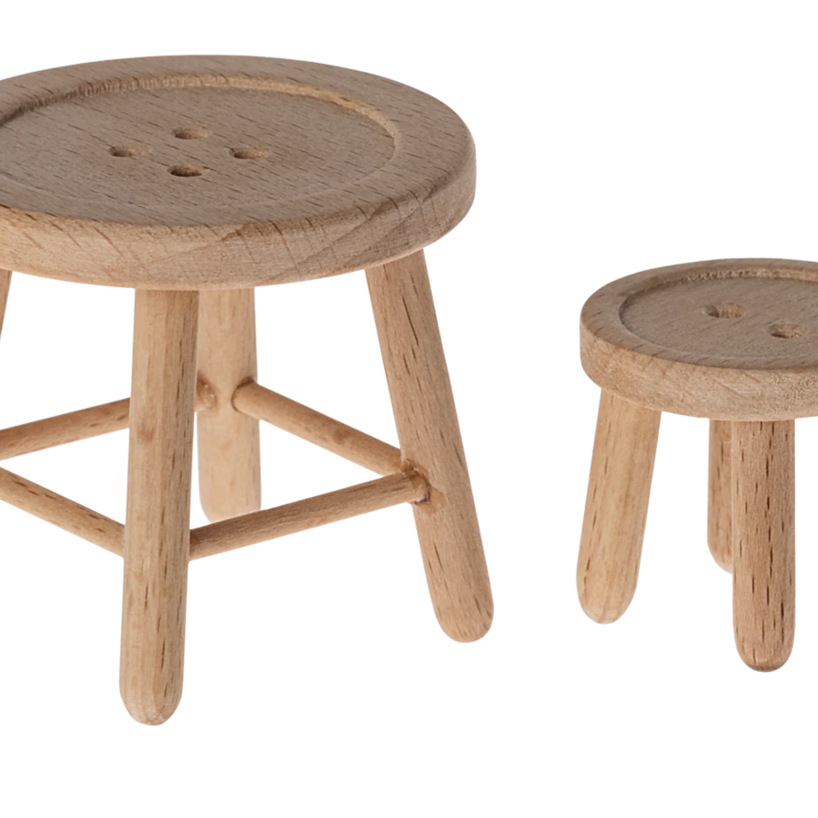 Table and stool set, Mouse 11-4000-00