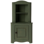 Miniature corner cabinet - Dark green 11-4003-00