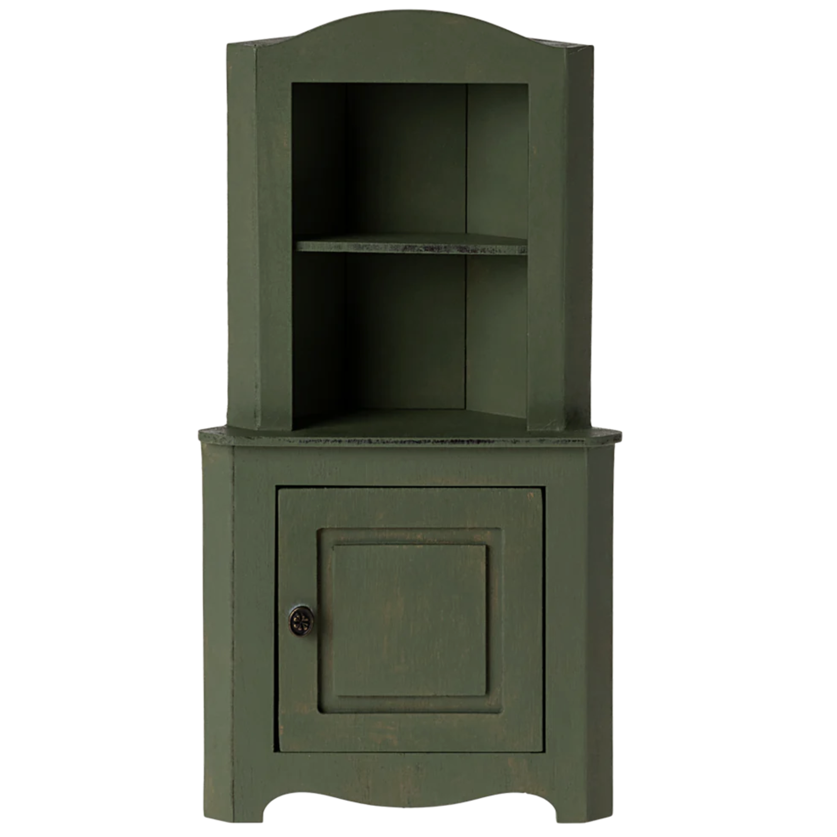 Miniature corner cabinet - Dark green 11-4003-00