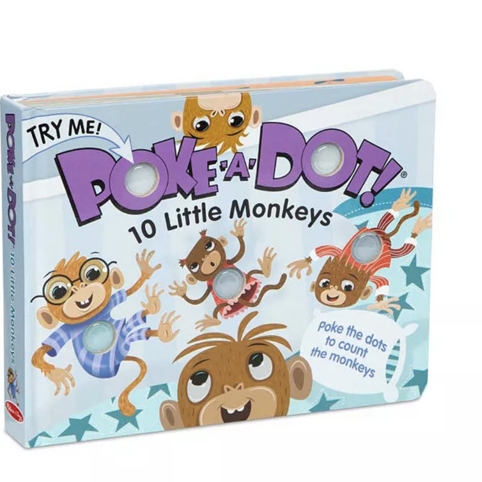 Poke-A-Dot: 10 Little Monkeys