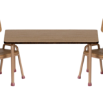 Table and Chair set, Mouse || Dark Powder 11-5000-00