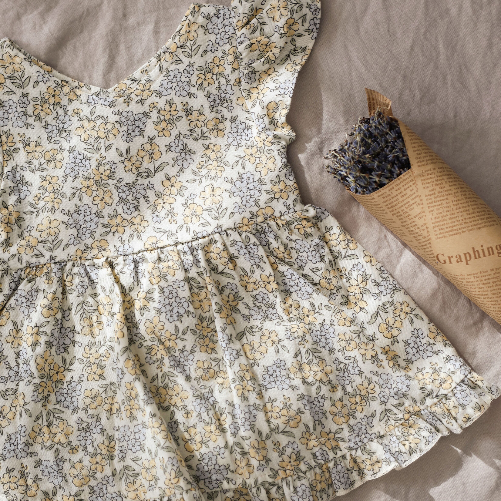 Rylee and Cru Lilia Romper || Bloom