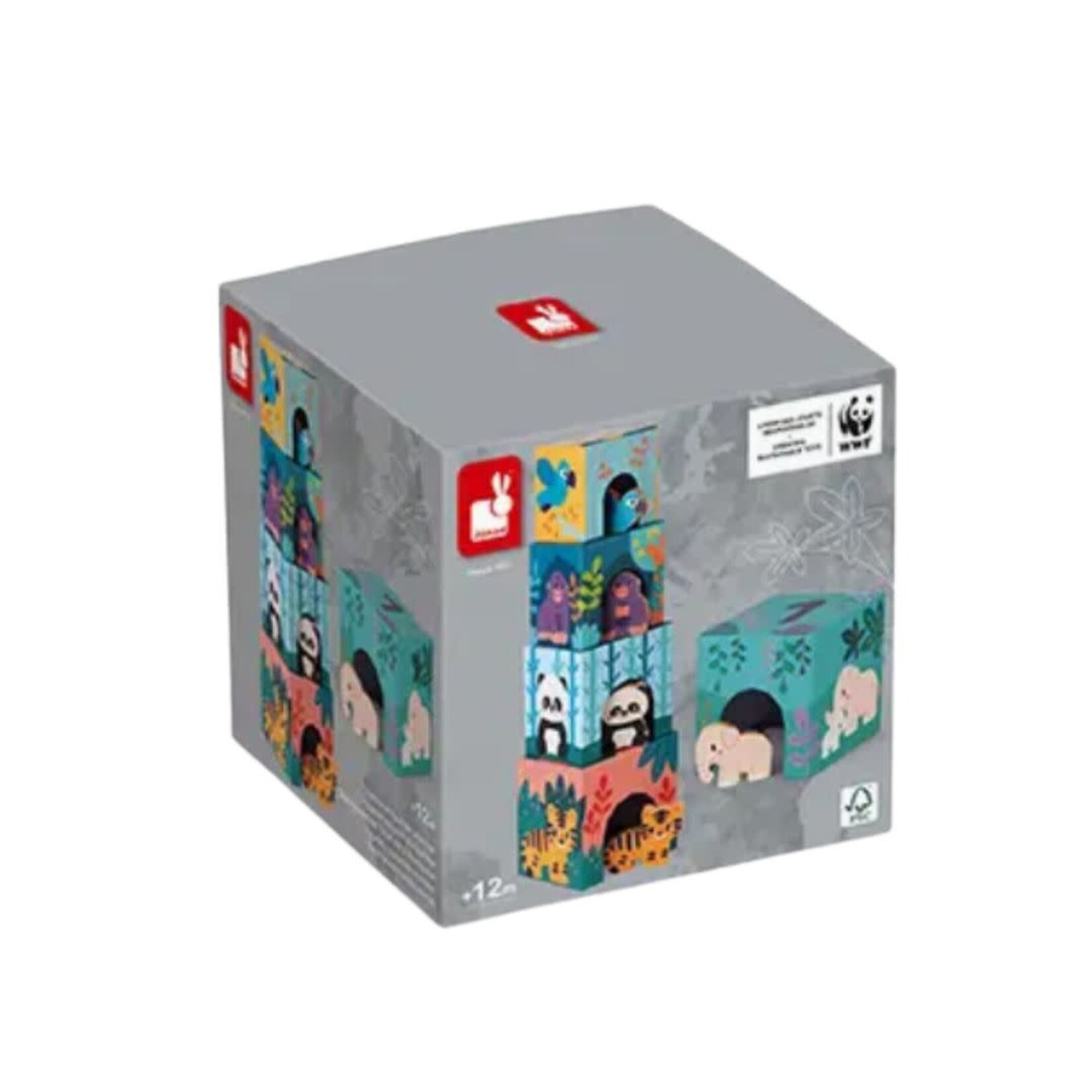 Pyramid and Animals Figurines