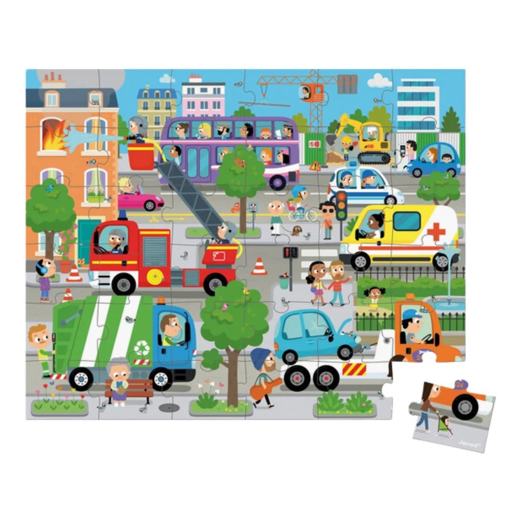 City Puzzle - 36 pcs