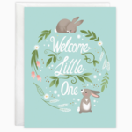 Gina B Designs Baby Greeting Card - Little Bunnies