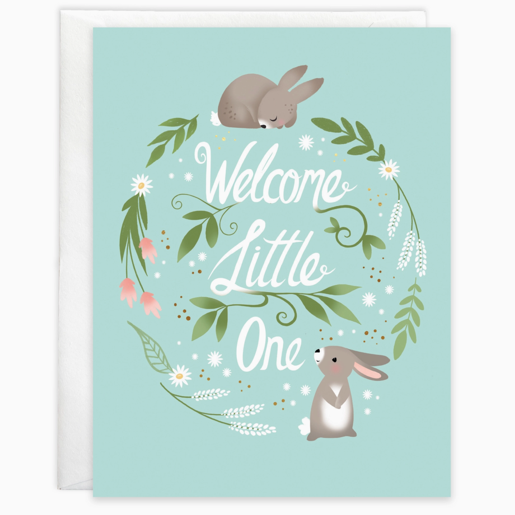 Gina B Designs Baby Greeting Card - Little Bunnies
