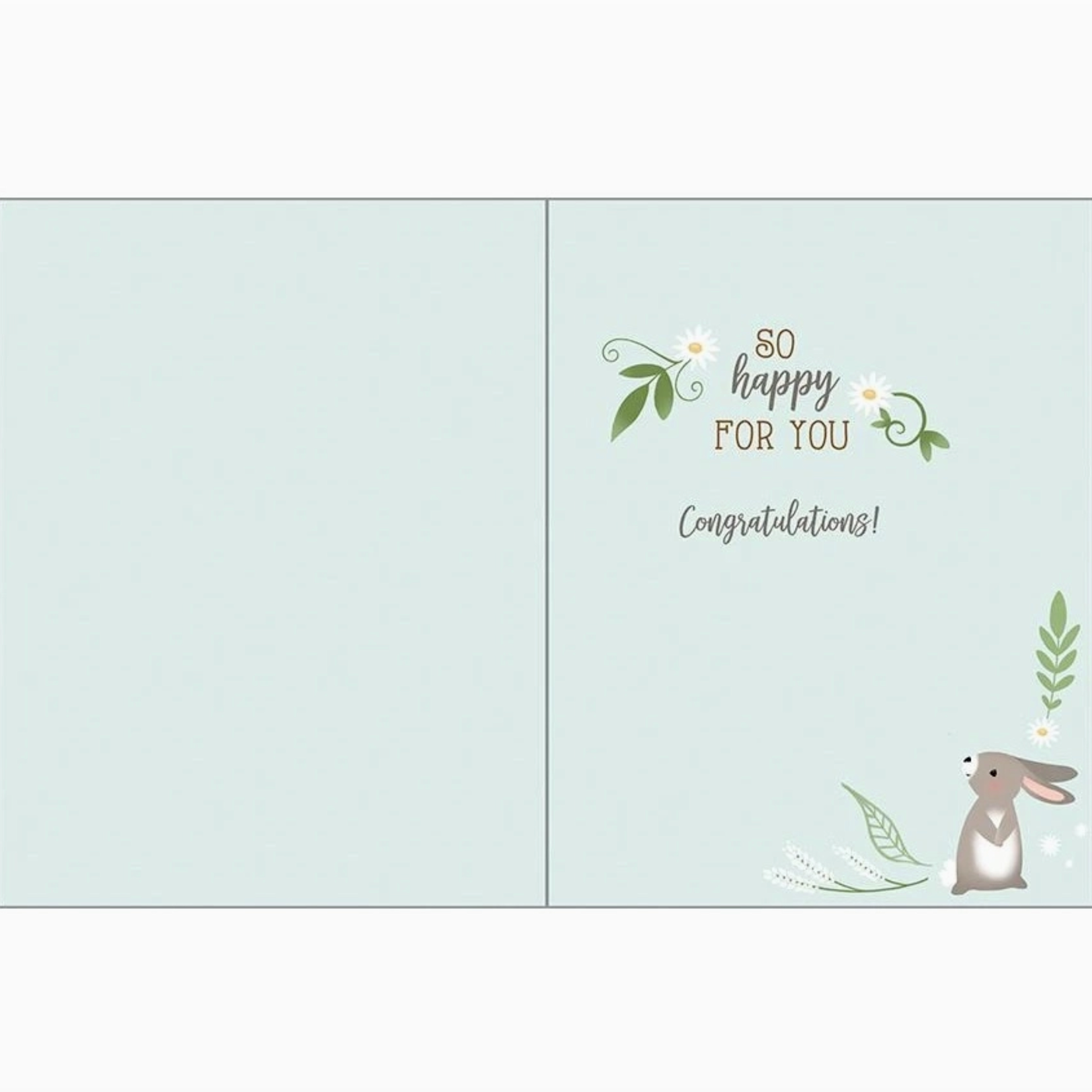 Gina B Designs Baby Greeting Card - Little Bunnies