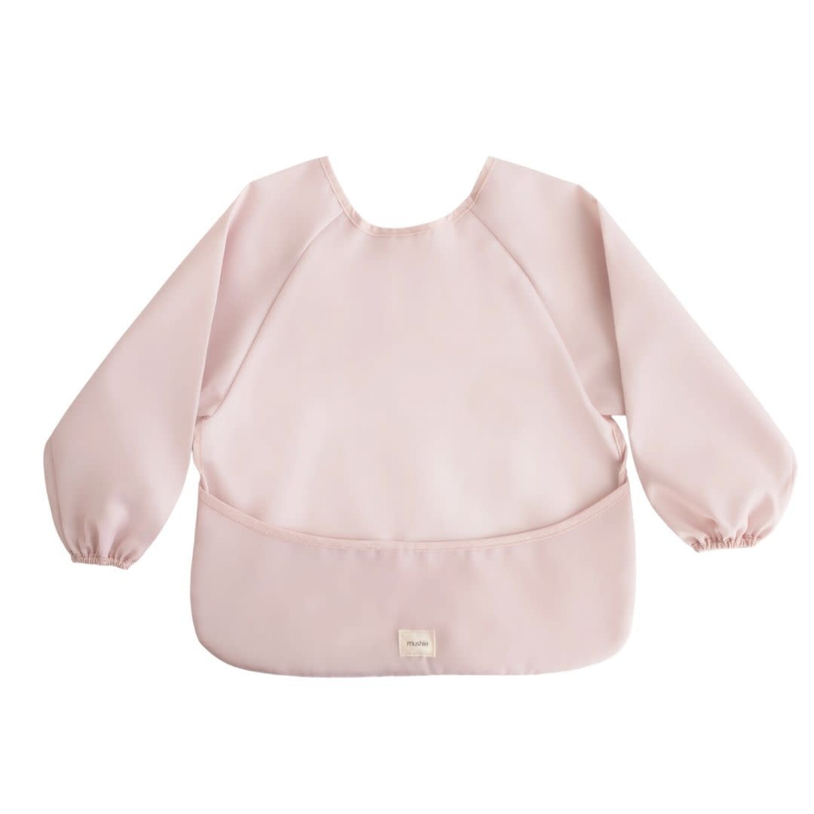 Mushie Long Sleeve Bib || Blush