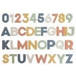 Mushie Letters & Numbers Bath Play Set || Sol
