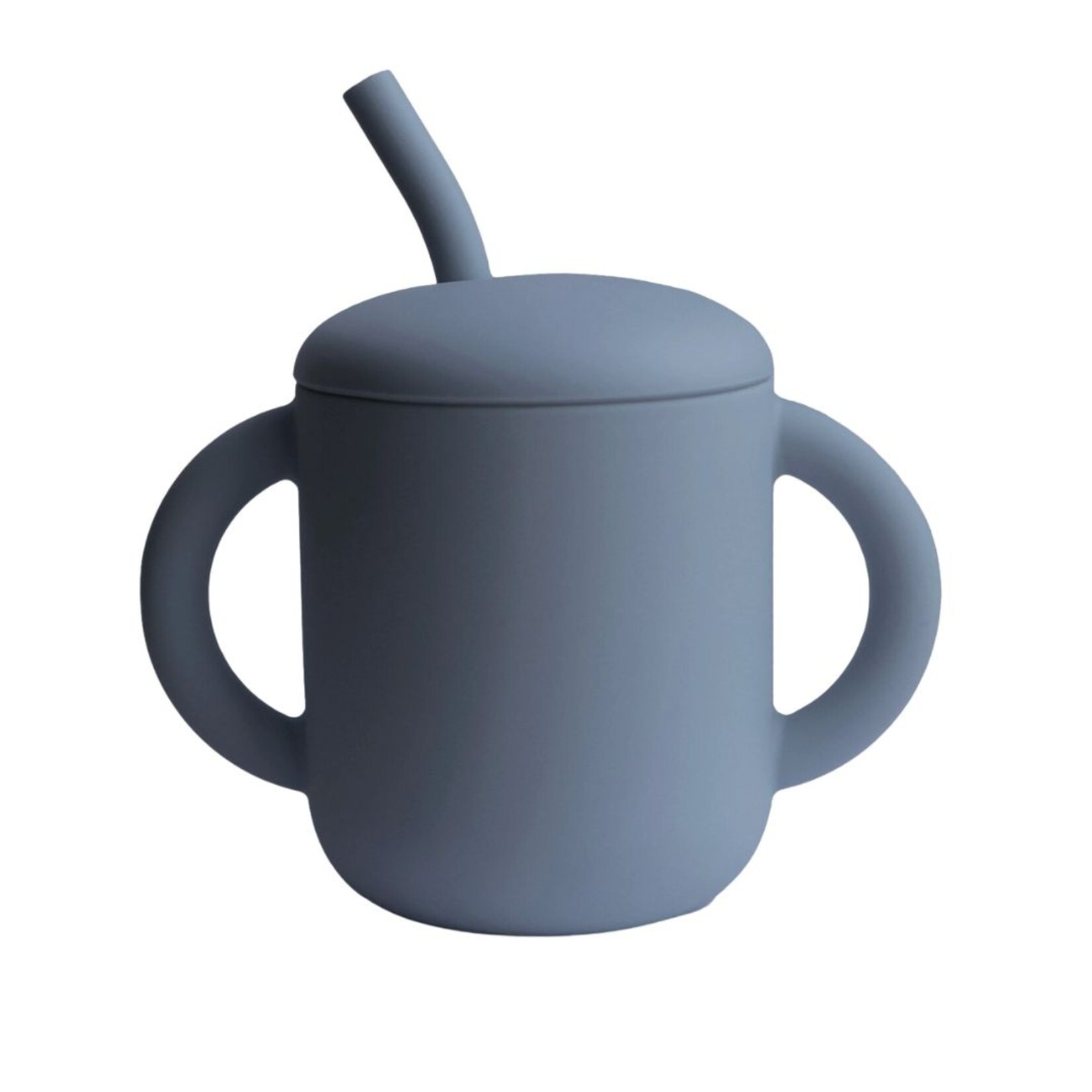 Mushie Silicone Training Cup + Straw || Tradewinds