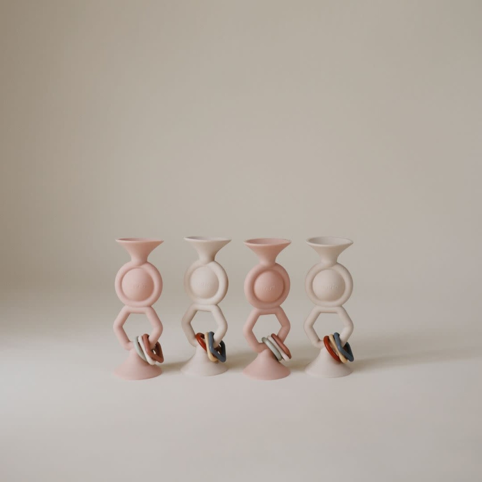 Mushie Hexapop Suction Toy || Shifting Sand