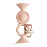 Mushie Hexapop Suction Toy || Blush
