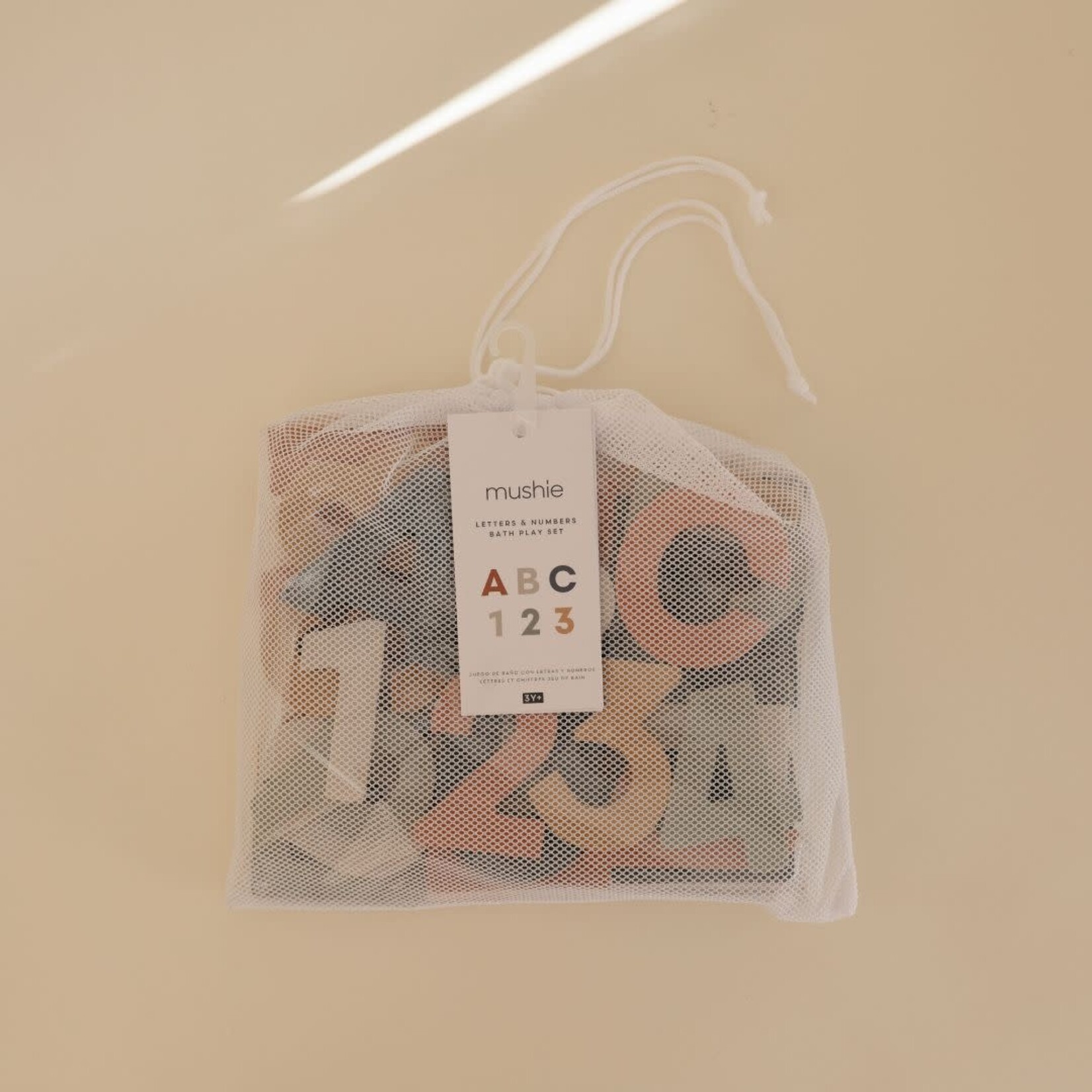 Mushie Letters & Numbers Bath Play Set || Original