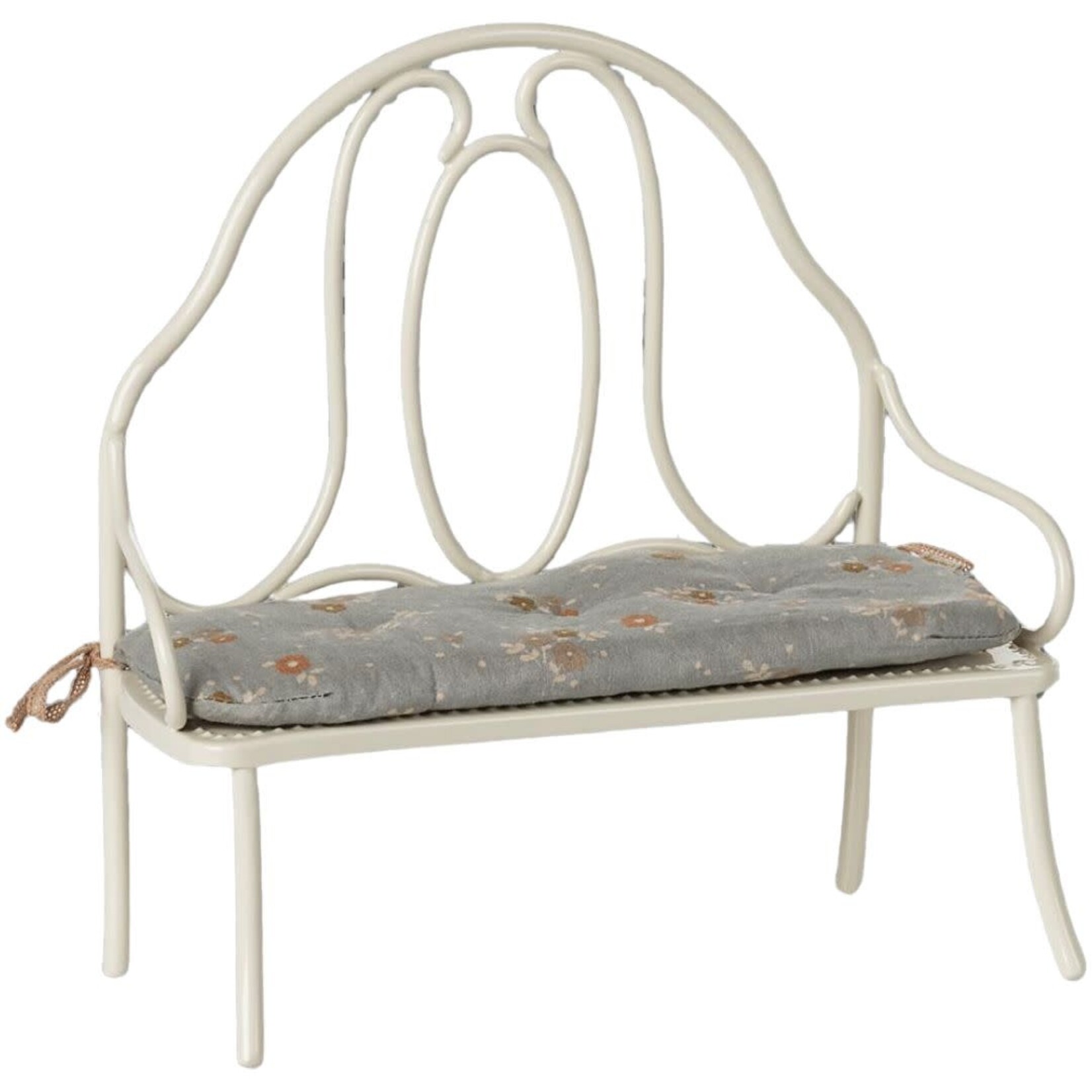 Vintage bench, Miniature - Off white || 11-5112-00