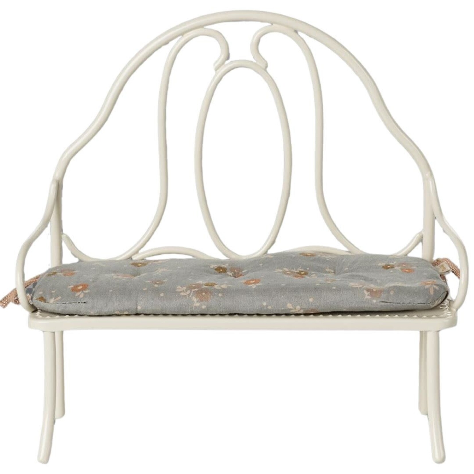 Vintage bench, Miniature - Off white || 11-5112-00