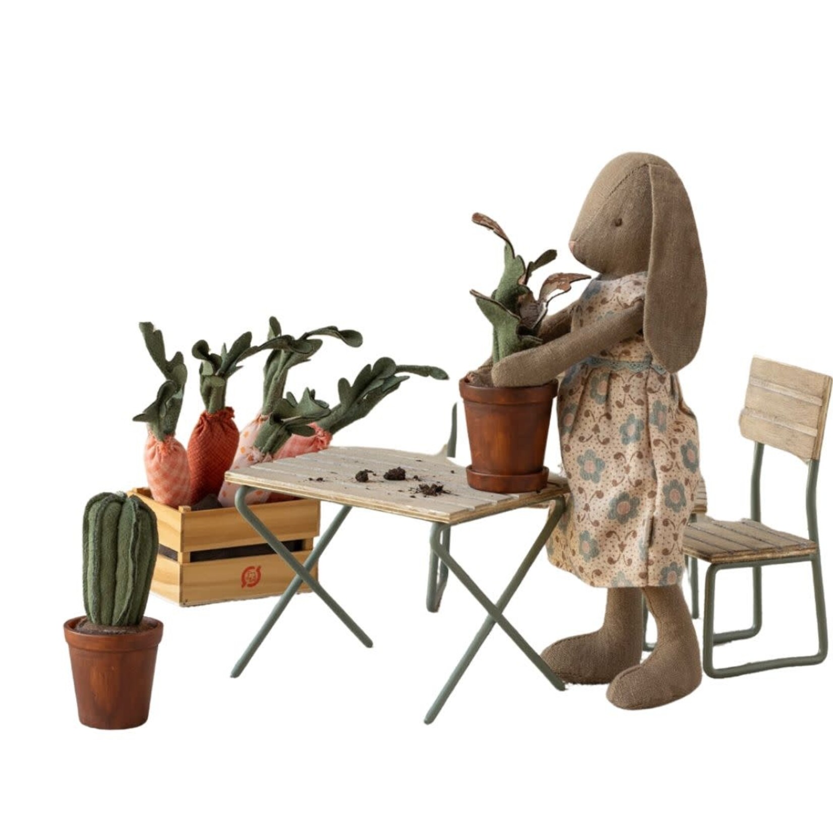Flower pot with plant, Miniature || 11-5301-01