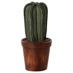 Flower pot with cactus, Miniature || 11-5301-00