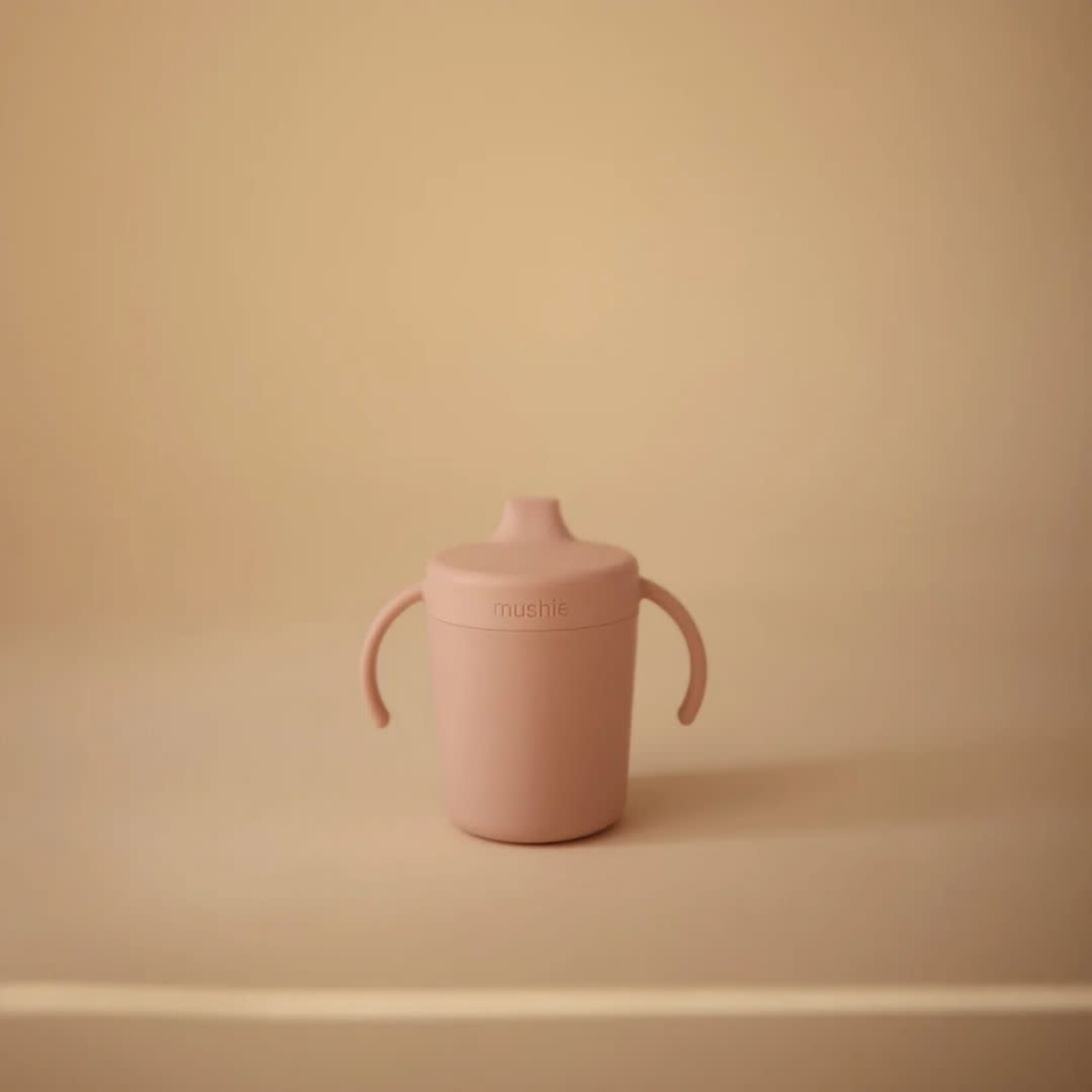 Mushie Trainer Sippy Cup || Blush