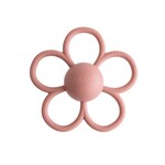 Mushie Daisy Rattle Teether ||Dusty Rose