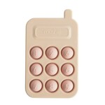 Mushie Phone Press Toy || Blush