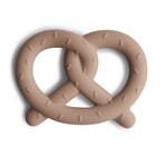 Mushie Pretzel Teether || Natural