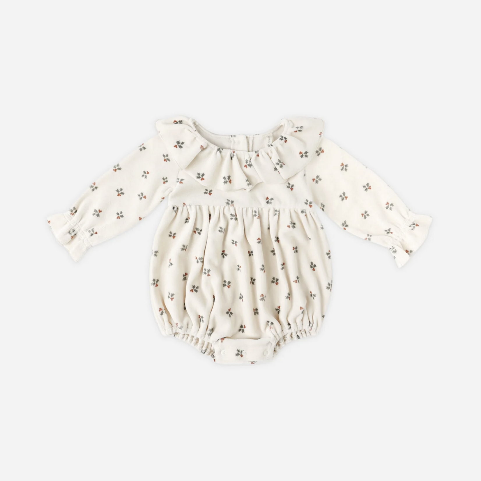 Wendy Romper || Holly Berry