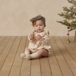 Wendy Romper || Holly Berry