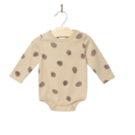 City Mouse Bodysuit- Combed Cotton-pinecones