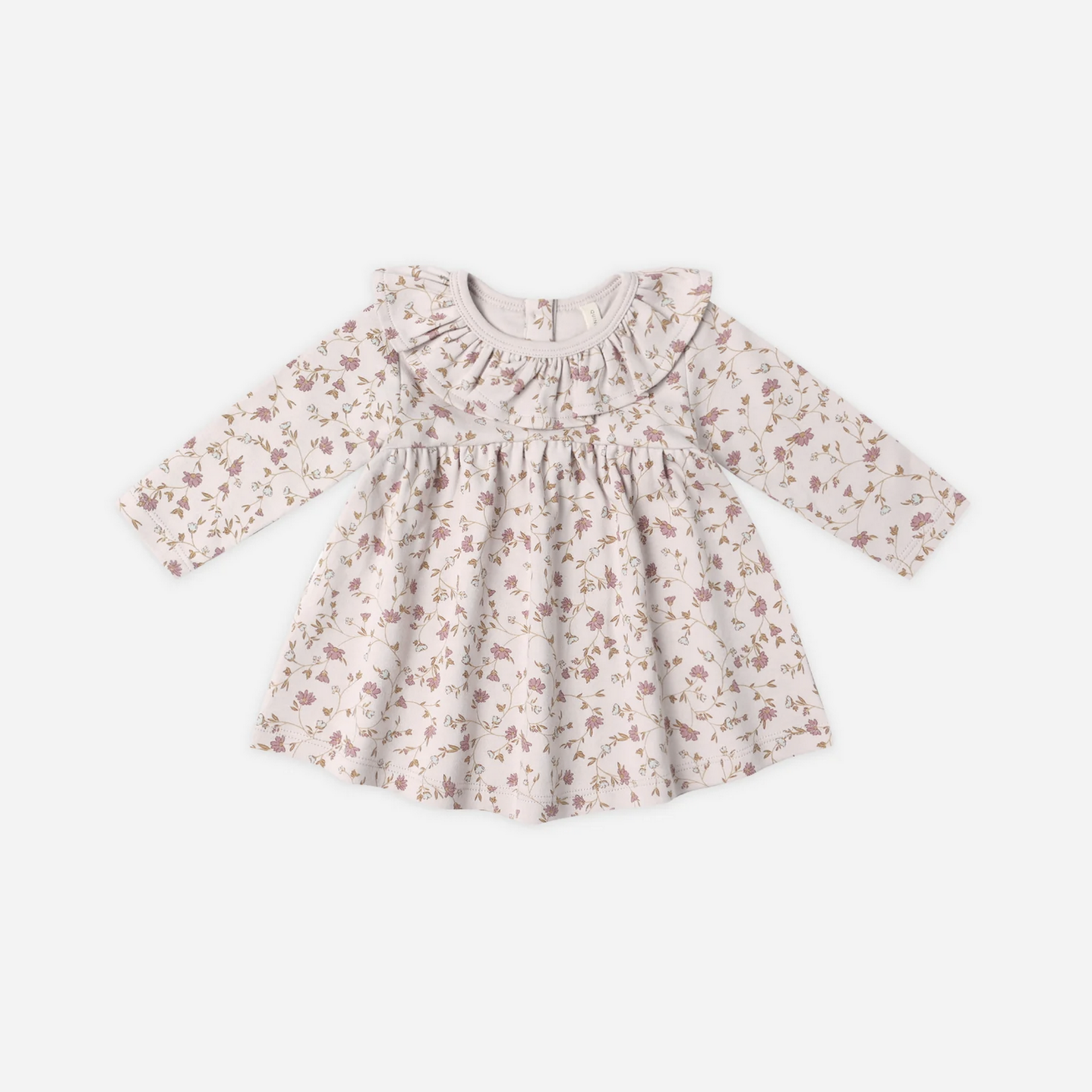 Ruffle Collar Jersey Dress || Garden