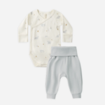 Side Snap Bodysuit + Pant Set || Polar Bears
