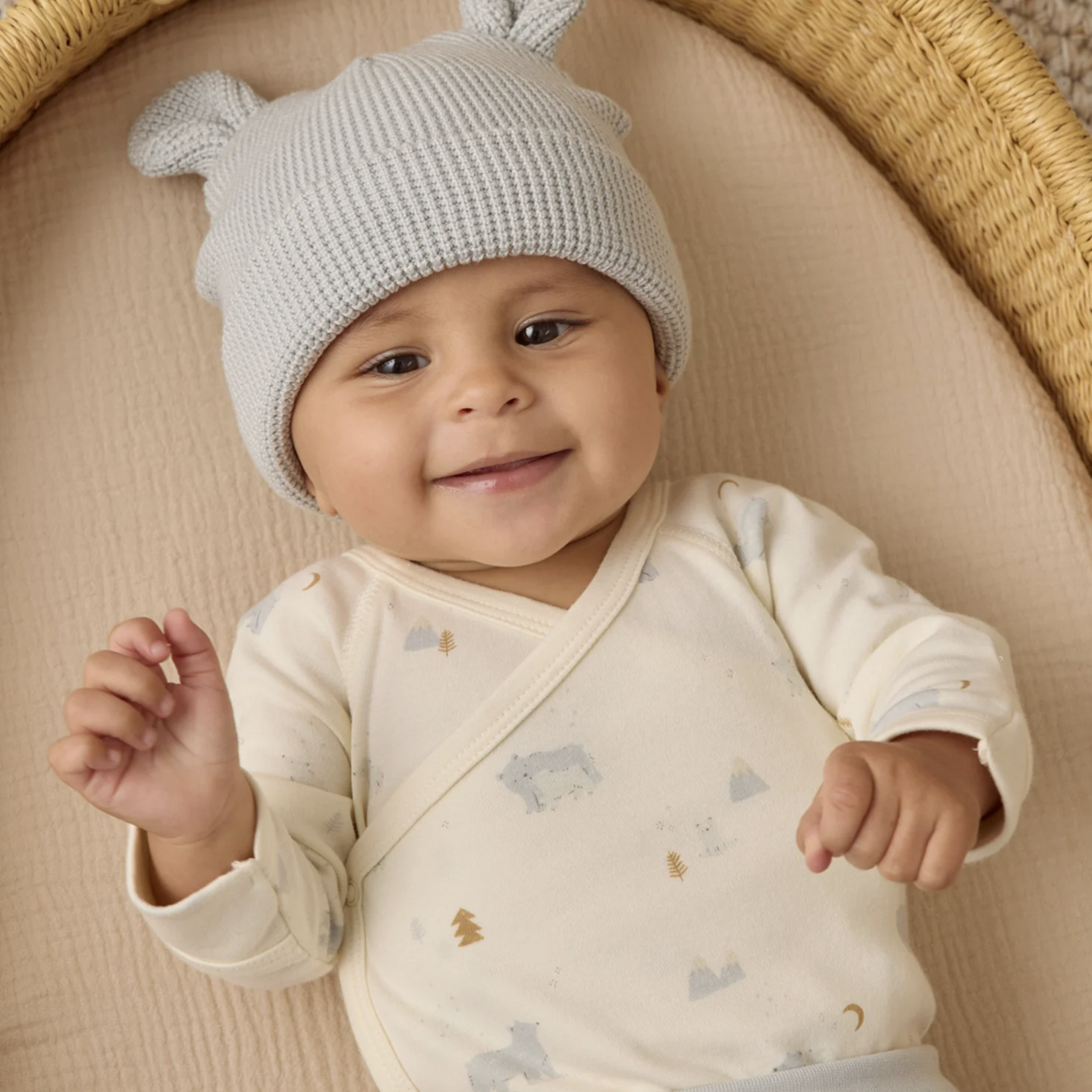 Side Snap Bodysuit + Pant Set || Polar Bears