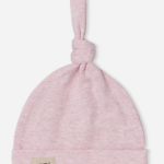 Monica + Andy Baby Top Knot Cap_light Pink Heather