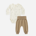 Side Snap Bodysuit + Pant Set || Penguins